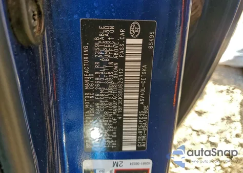 2011 Toyota Camry Base from USA, damaged, VIN 4T1BF3EK8BU625112